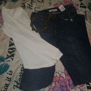 A&F drk blue jeansdrk blue jeans